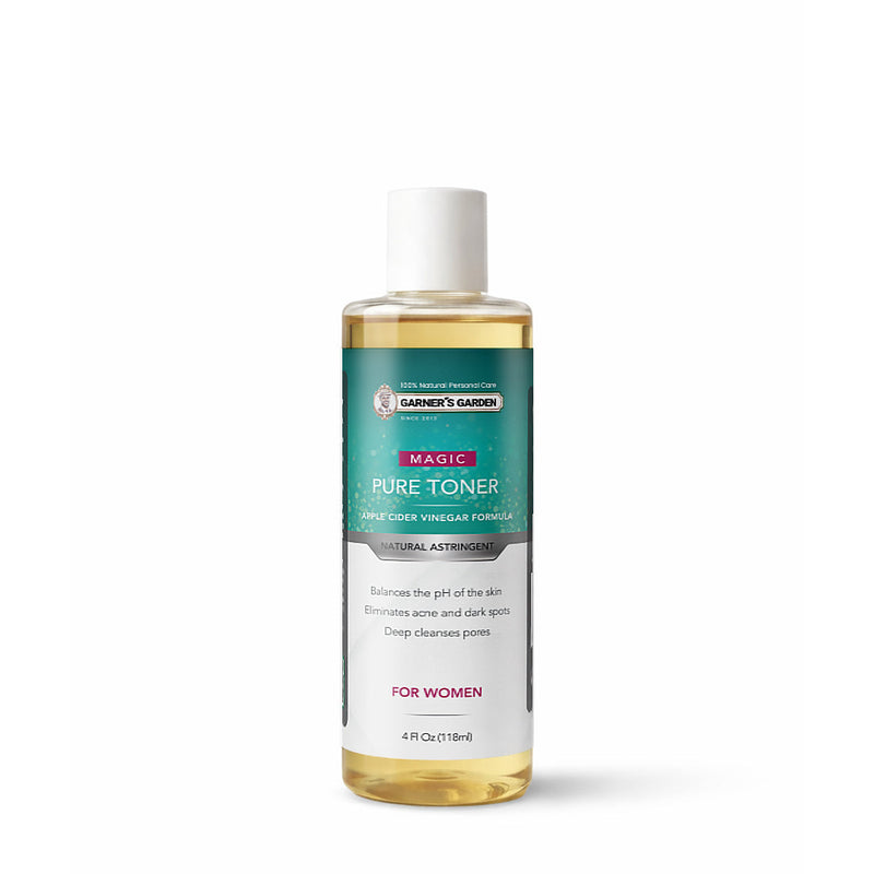 Garner's Garden Organic ACV | Apple Cider Vinegar Toner With Witch Hazel Toner White Smoke 4 oz Women's