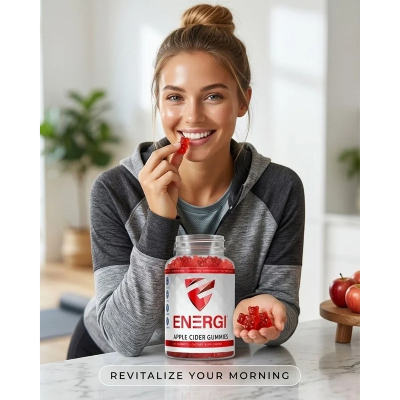 Energi Nutrition Apple Cider Vinegar Gummies Supplement
