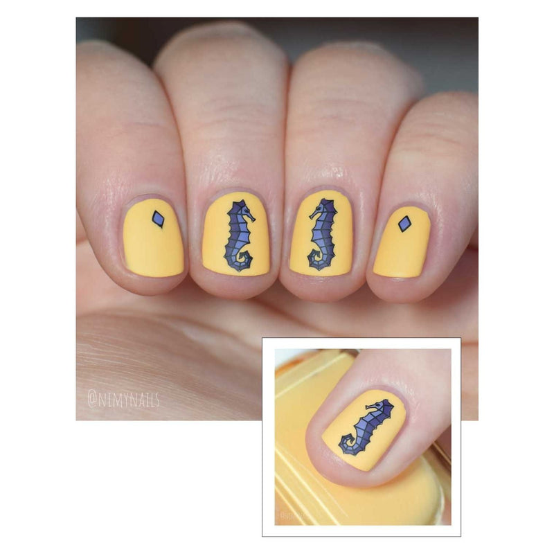 UberChic Beauty Art Deco Elements Stamping Plate