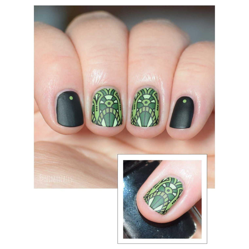 UberChic Beauty Art Deco Elements Stamping Plate