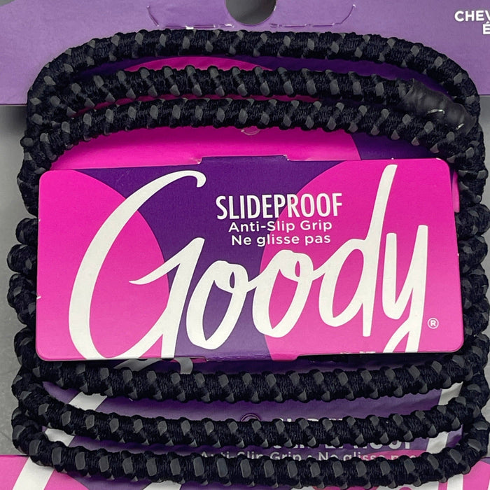 Paywut - Goody 3 Sets Of 10! Anti-Slip Elastics For Thick Hair 30 Ct Black/Grey 3000126 (New)