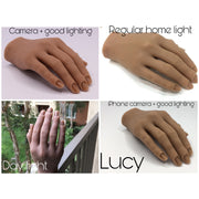 Red Iguana LLC Set of Two 2.0 Full Silicone Practice Hands (Left and Right) 2.0 Hand