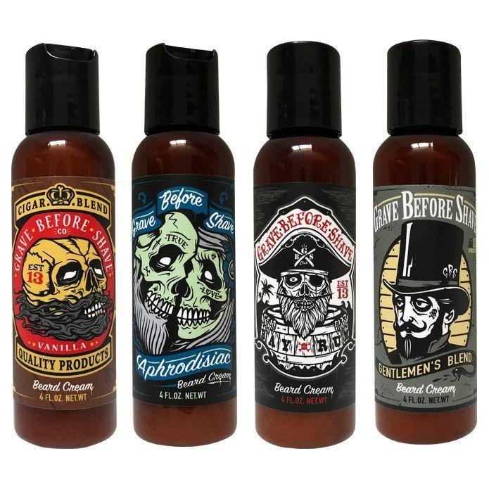 Grave Before Shave Grave Before Shave Beard Cream 4 oz. Big bottle Beard Oil