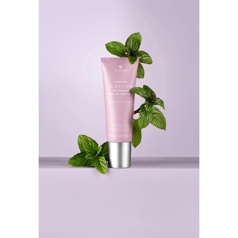 Alterna Alterna Renewing Scalp Care Peppermint Leave-on Treatment, 2.5 Oz Hair Treatment