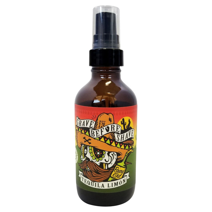 Grave Before Shave 4Oz. Big Bottle Of Grave Before Shave™  Beard Oil