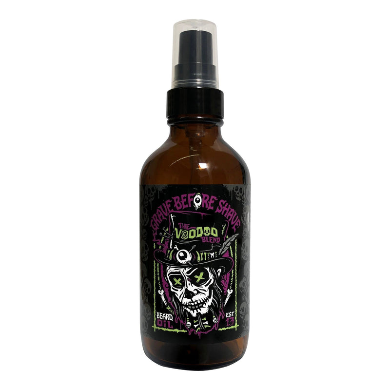 Grave Before Shave 4oz. BIG BOTTLE OF GRAVE BEFORE SHAVE™  BEARD OIL Beard Oil