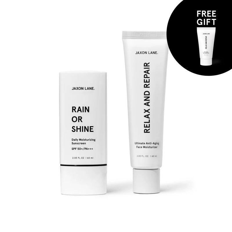 JAXON LANE Jaxon Lane AM/PM Skincare Set - Sunscreen & Moisturizer