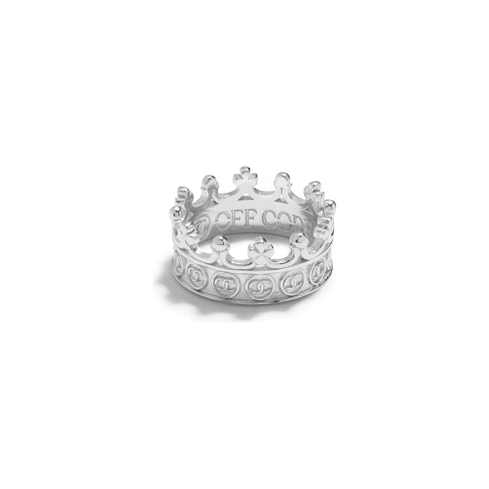 Off Code Crown Ring (Silver)