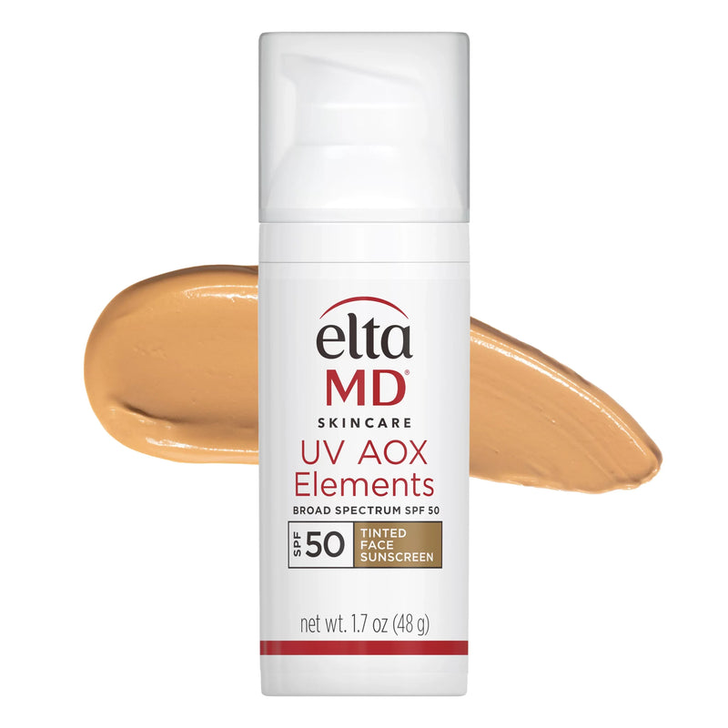 Nava Beauty EltaMD UV AOX Elements Broad-Spectrum SPF 50 Tinted 1.7 OZ White Smoke
