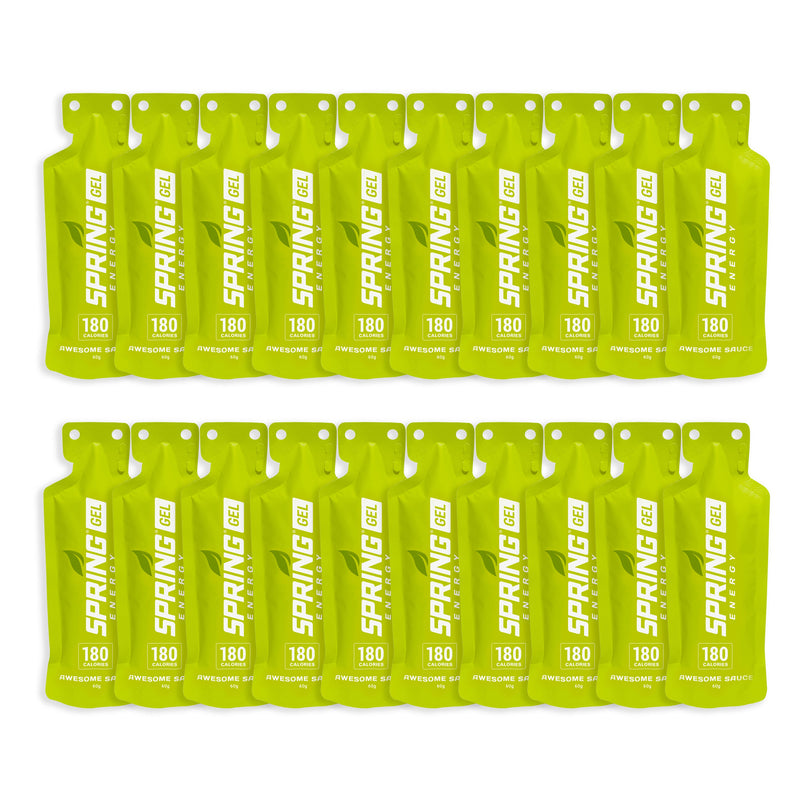 myspringenergy Cinnamon Apple Pie Gel (Vegan)  180 Kcal - Awesome Sauce Gel