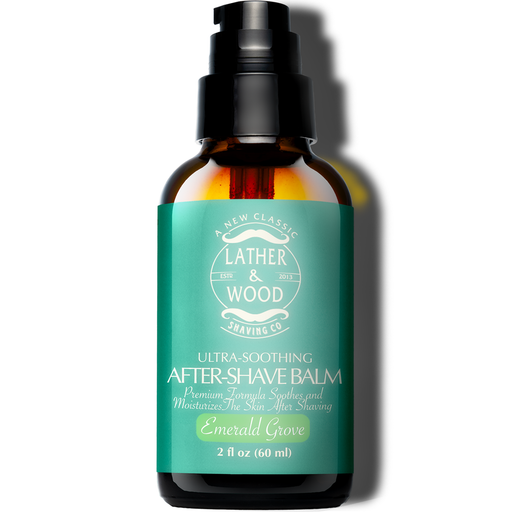 Lather & Wood Shaving Co After-Shave Balm - Emerald Grove Men Grooming, Health