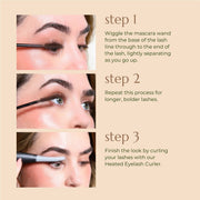 Chella good drama mascara Brow & Eye Bisque Black,Brown,Blue,Burgundy