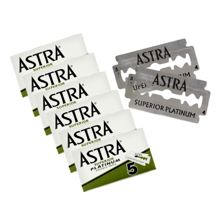 Astra Platinum Double Edge Safety Razor Blades ,100 Count