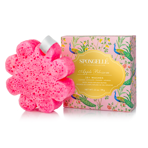 Spongellé Apple Blossom | Art Chinois Body Wash Infused Buffer
