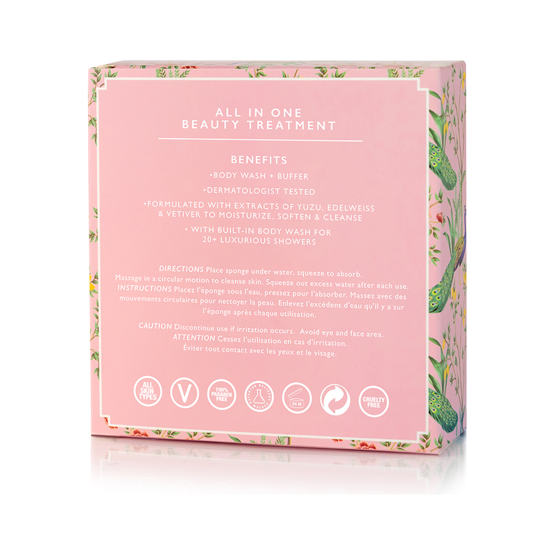 Spongellé Apple Blossom | Art Chinois Body Wash Infused Buffer