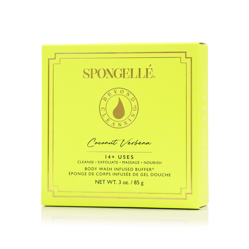 Spongellé Coconut Verbena | Boxed Flower Body Wash Infused Buffer