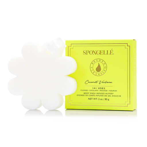 Spongellé Coconut Verbena | Boxed Flower Body Wash Infused Buffer