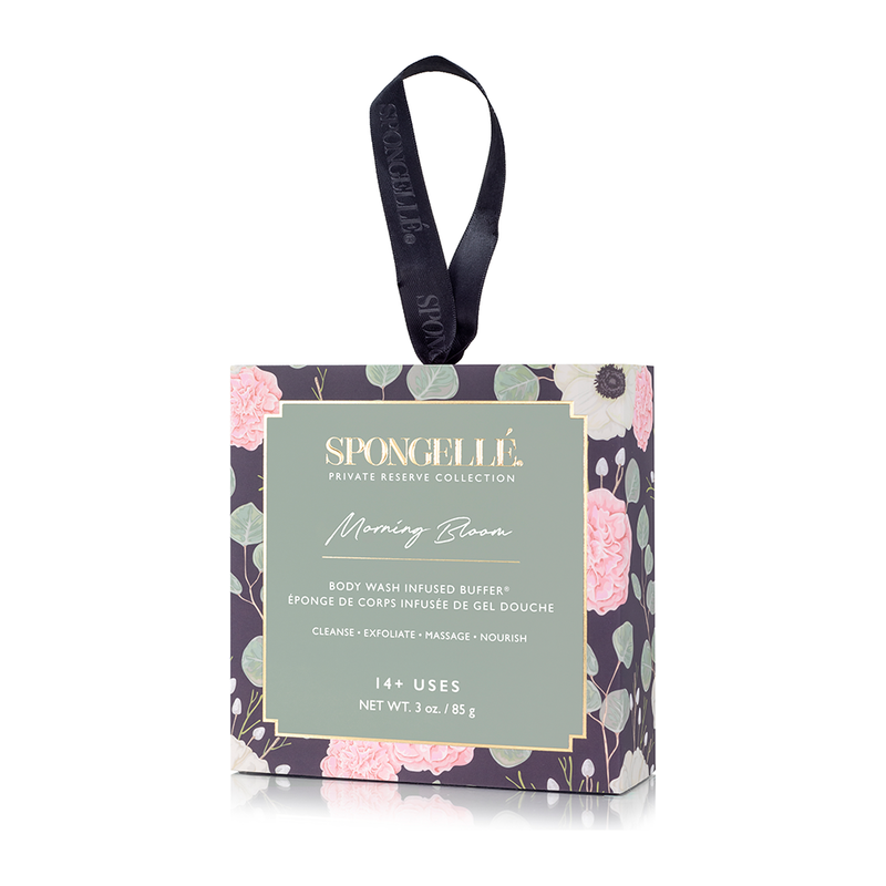 Spongellé Morning Bloom | Boxed Flower Body Wash Infused Buffer