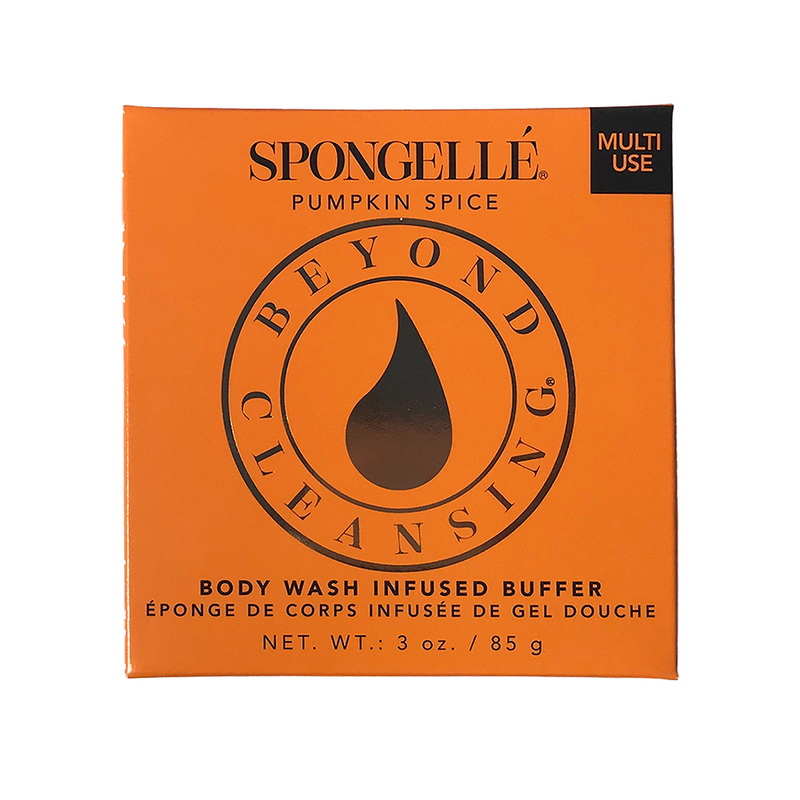 Spongellé Pumpkin Spice | Multi-Use Body Wash Infused Buffer