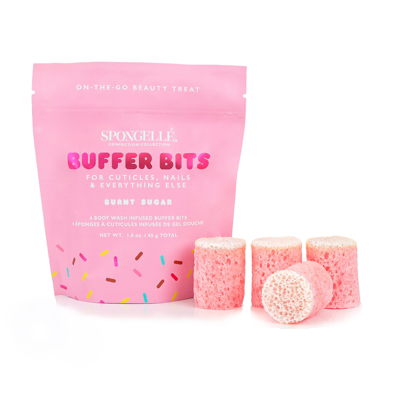 Spongellé Burnt Sugar | Confection Buffer Bits Pedi Buffer