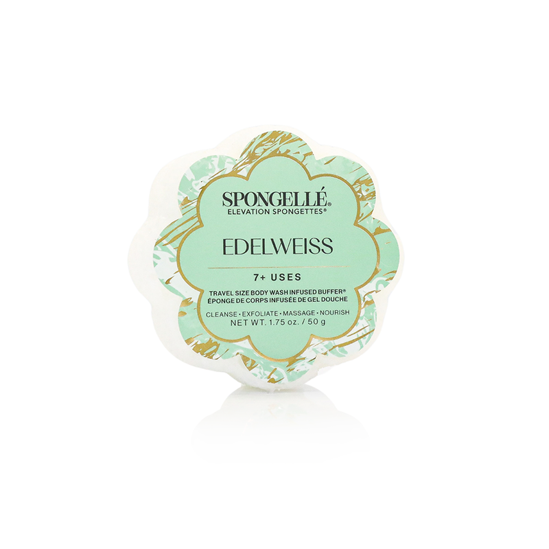 Spongellé Edelweiss | Elevation Spongette Body Wash Infused Buffer