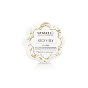 Spongellé Sego Lily | Elevation Spongette Body Wash Infused Buffer White Smoke