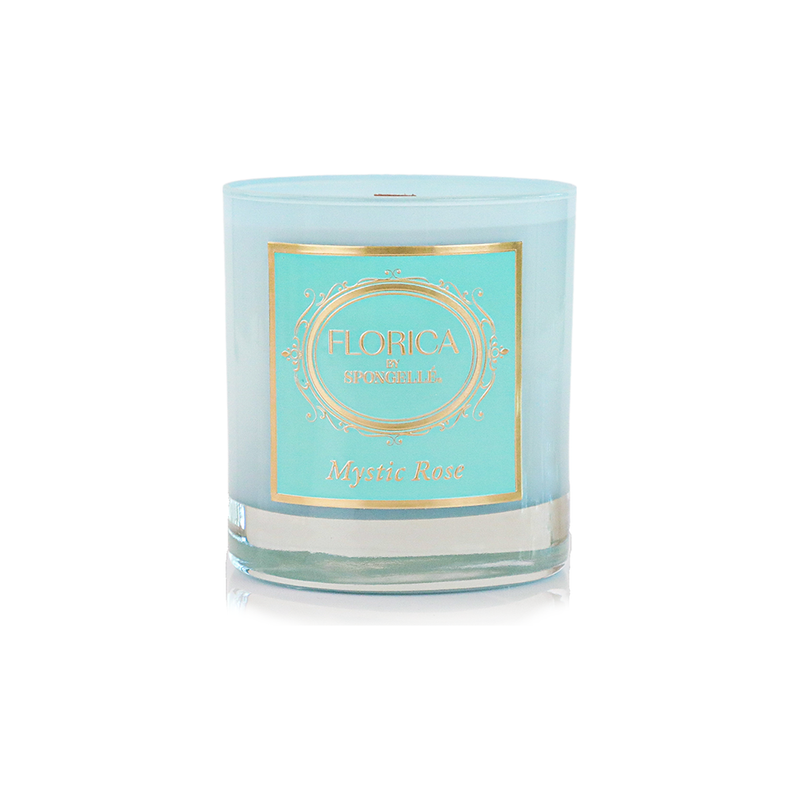 Spongellé Mystic Rose Candle | Florica Home Fragrance