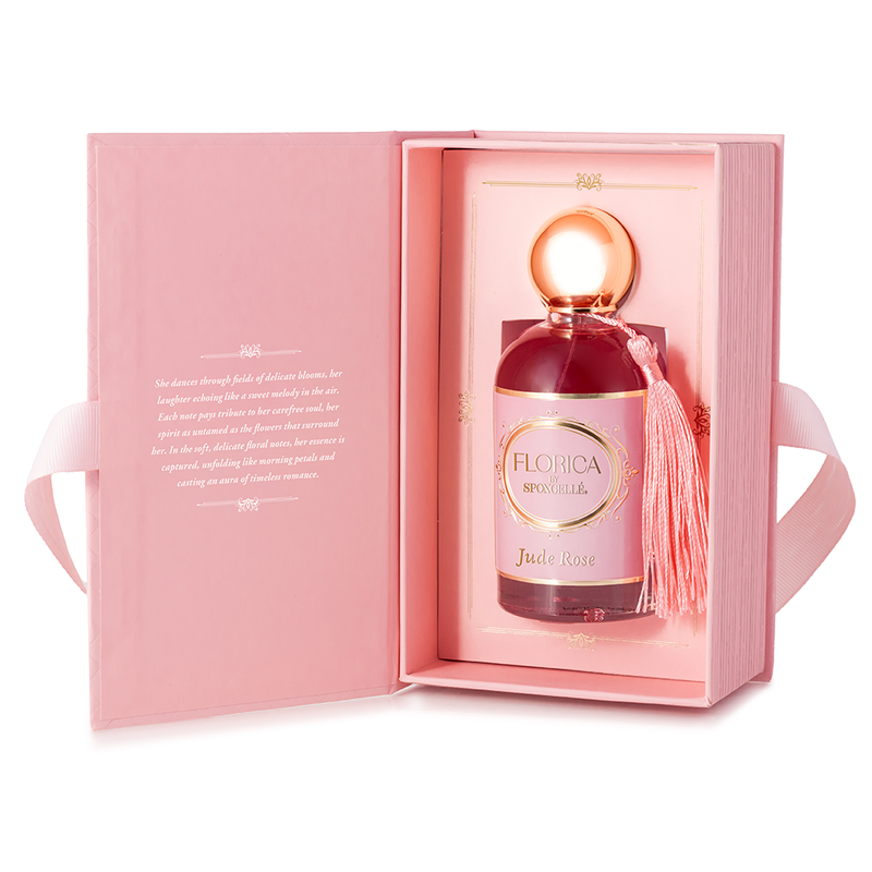 Spongellé Jude Rose Eau de Parfum | Florica Body Fragrance