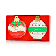 Spongellé Celebrate the Season | Holiday Ornament Gift Set Body Wash Infused Buffer