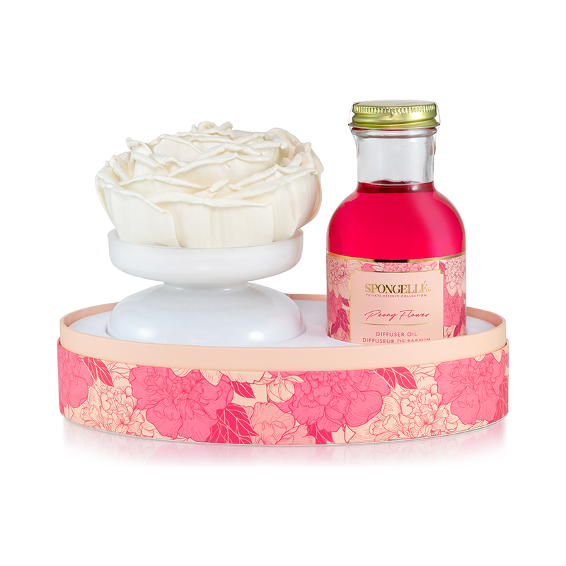 Spongellé Peony Flower | Private Reserve Diffuser Home Fragrance