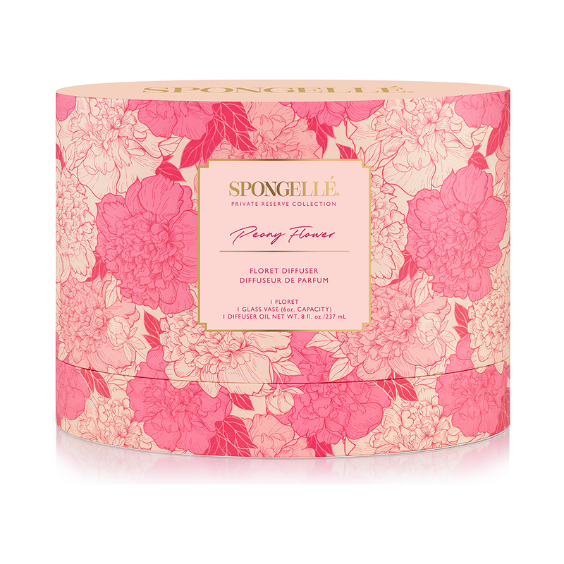 Spongellé Peony Flower | Private Reserve Diffuser Home Fragrance