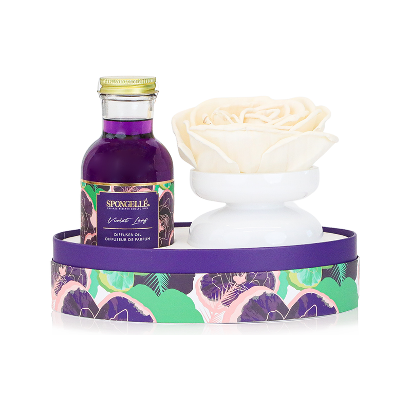 Spongellé Violet Leaf | Private Reserve Diffuser Home Fragrance