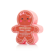 Spongellé Sugar Cookie | Holiday Gingerbread Body Wash Infused Buffer