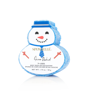 Spongellé Snow Orchid | Holiday Snowman Body Wash Infused Buffer