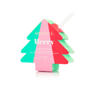 Spongellé Merry - Eucalyptus | Holiday Tree Body Wash Infused Buffer