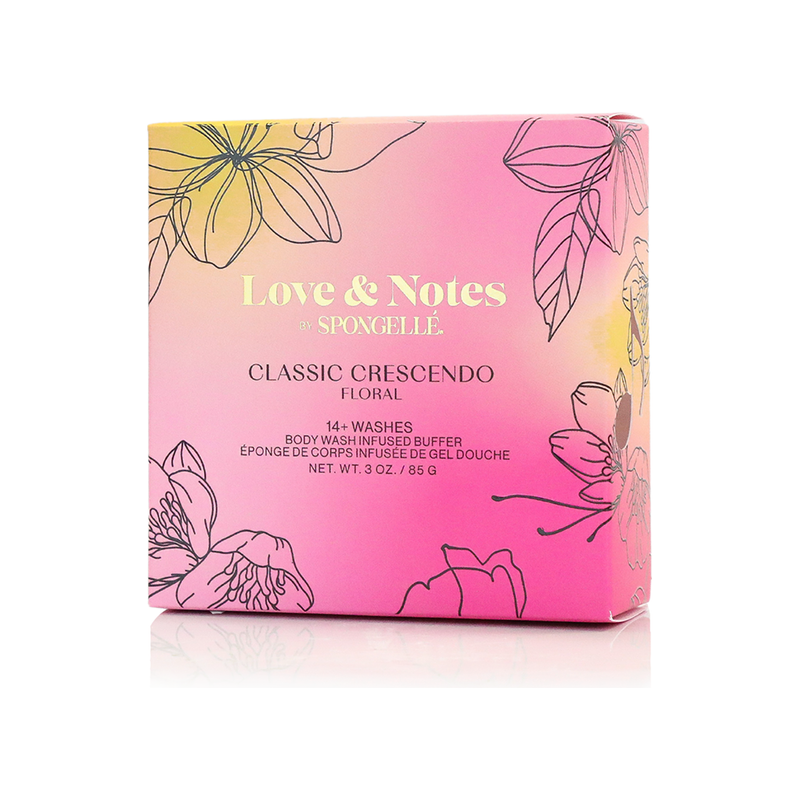 Spongellé Classic Crescendo | Love & Notes Body Buffer Body Wash Infused Buffer