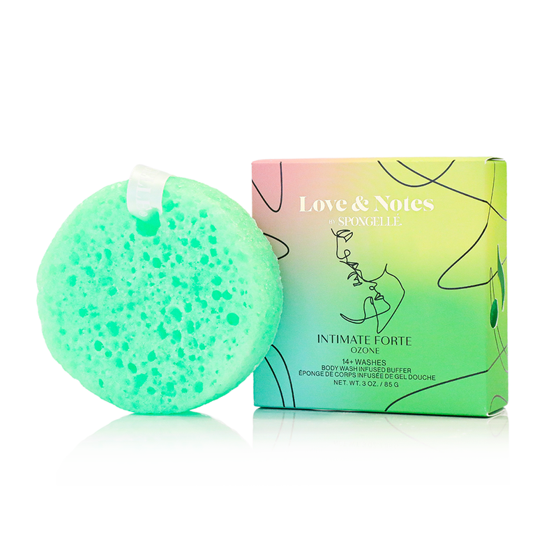 Spongellé Intimate Forte | Love & Notes Body Buffer Body Wash Infused Buffer
