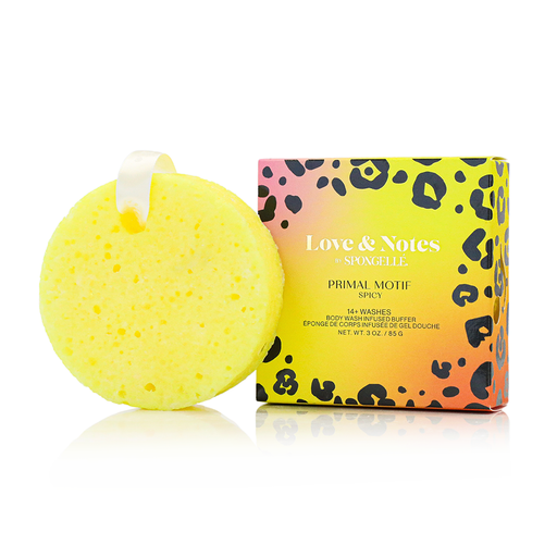 Spongellé Primal Motif | Love & Notes Body Buffer Body Wash Infused Buffer