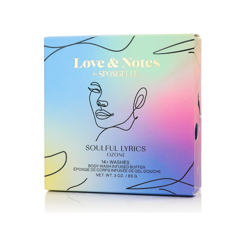 Spongellé Soulful Lyrics | Love & Notes Body Buffer Body Wash Infused Buffer