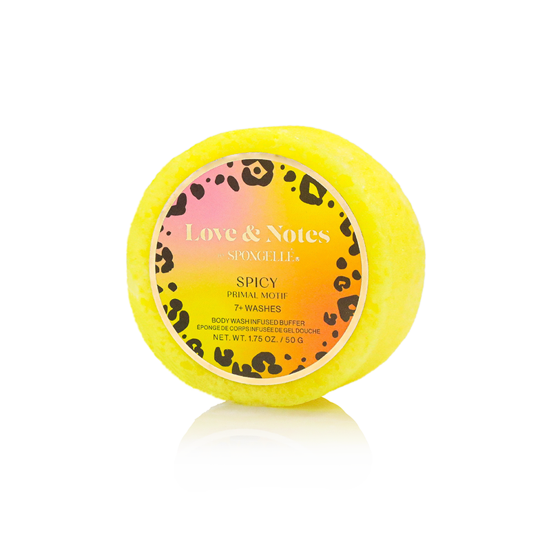 Spongellé Primal Motif | Love & Notes Spongette Body Wash Infused Buffer