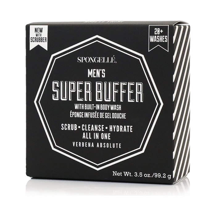 20+ Men's Super Buffer | Black Scrubber