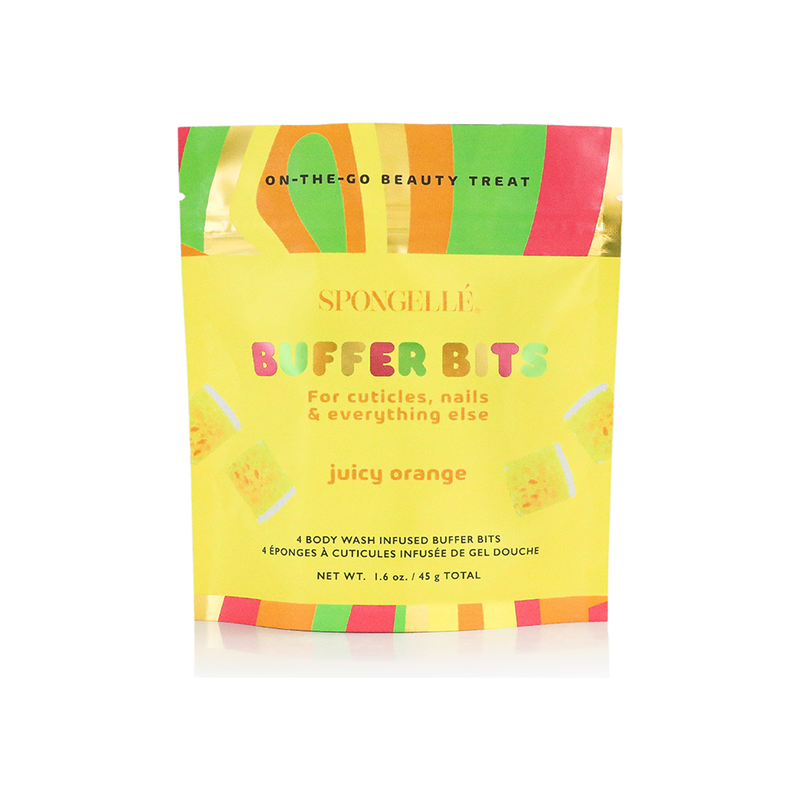 Spongellé Juicy Orange | PediPOP! Buffer Bits Pedi Buffer