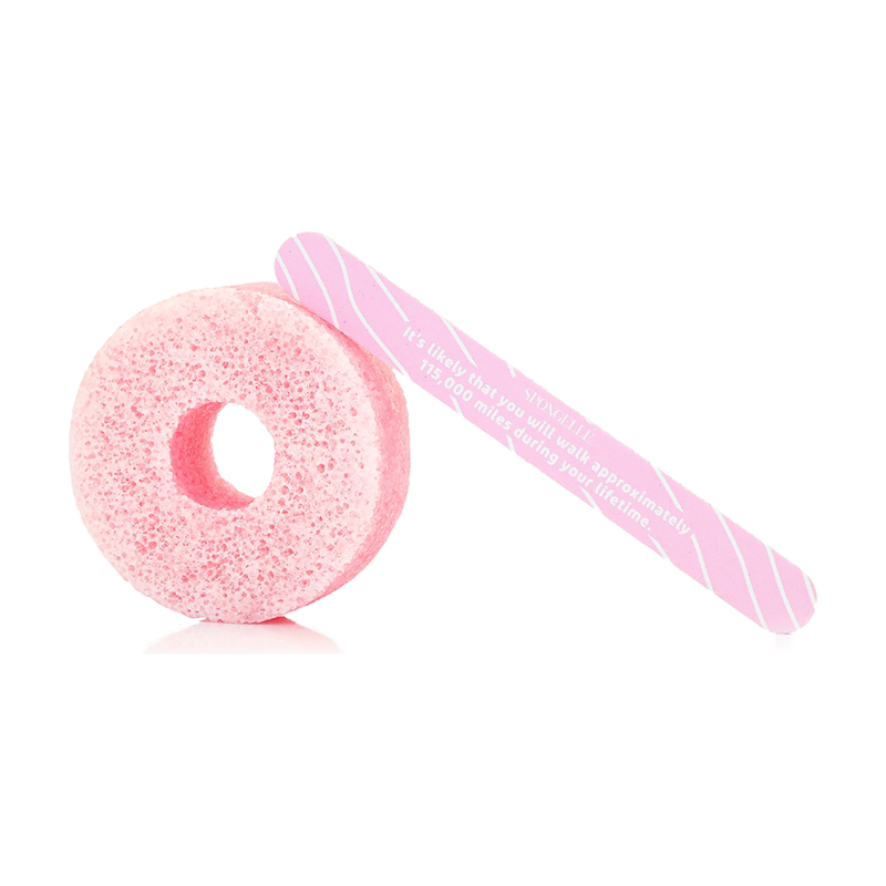 Spongellé Bubblegum | PediPOP! Pedi Buffer & Nail File Pedi Buffer