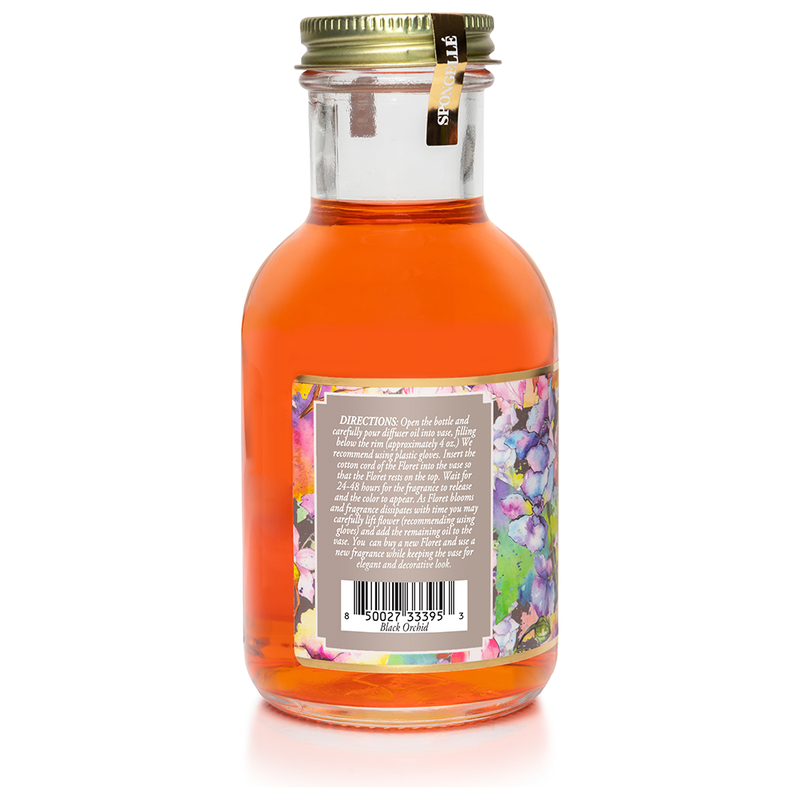 Spongellé Black Orchid Diffuser Oil | Private Reserve Collection Home Fragrance