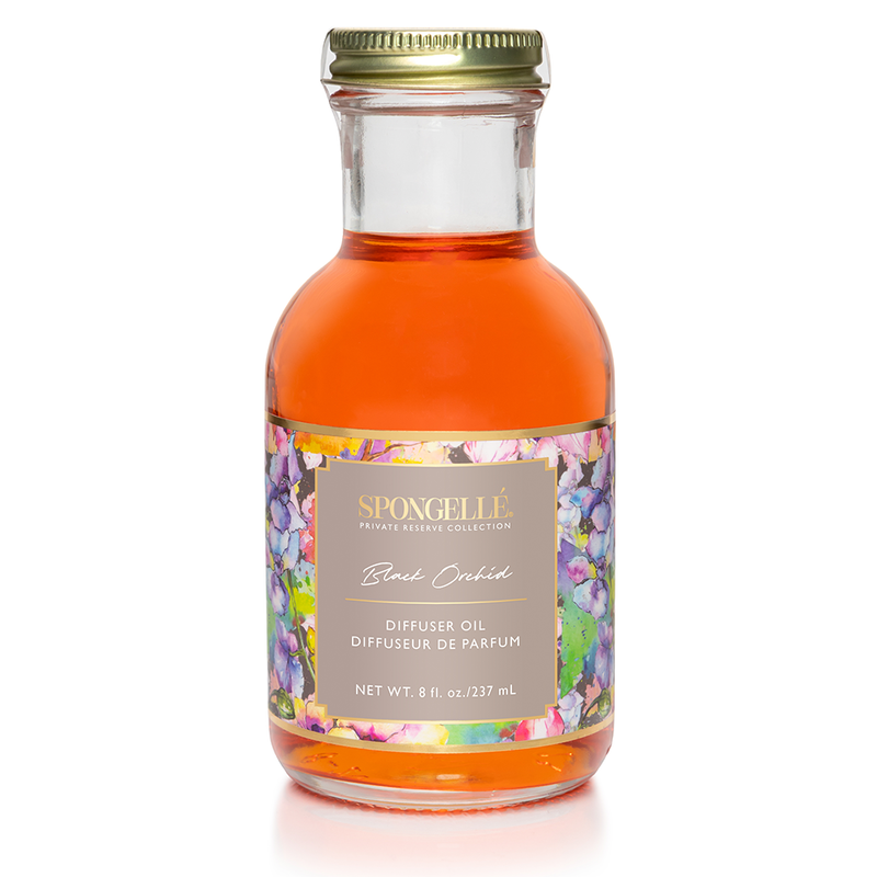 Spongellé Black Orchid Diffuser Oil | Private Reserve Collection Home Fragrance