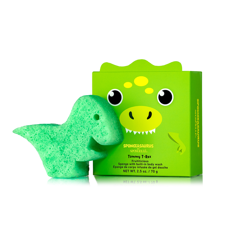 Spongellé Tommy T-Rex | Spongeasaurus Dinosaur Buffer Body Wash Infused Buffer