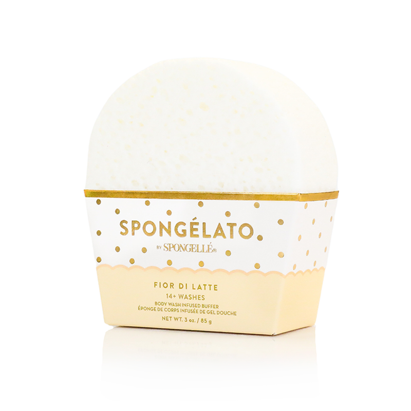 Spongellé Fior di Latte | Spongelato Buffer Body Wash Infused Buffer