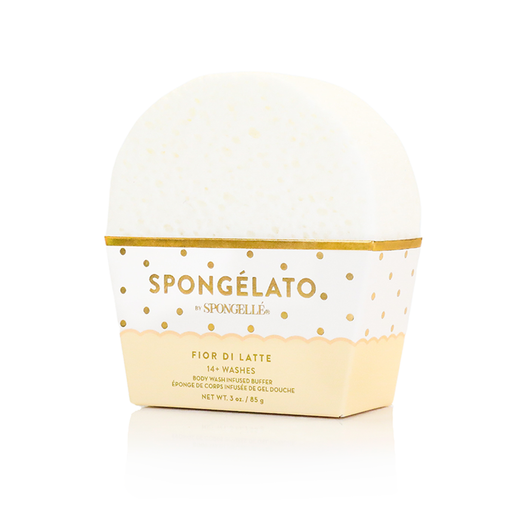 Spongellé Fior di Latte | Spongelato Buffer Body Wash Infused Buffer