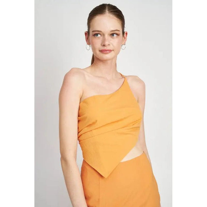 Asymmeetric One Shoulder Top