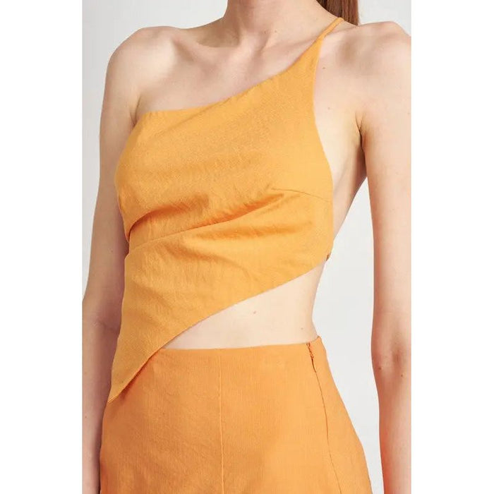 Asymmeetric One Shoulder Top